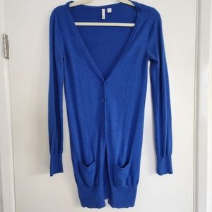 Frenchi Long Lightweight Cardigan